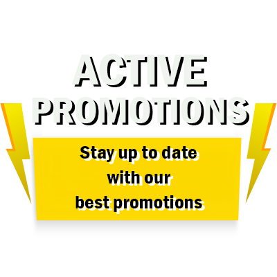 Dont miss the latest promotions!